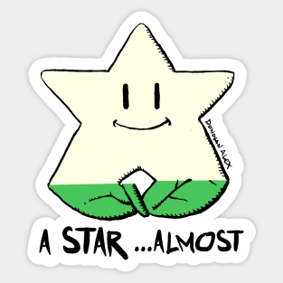 A Star ...almost Sticker